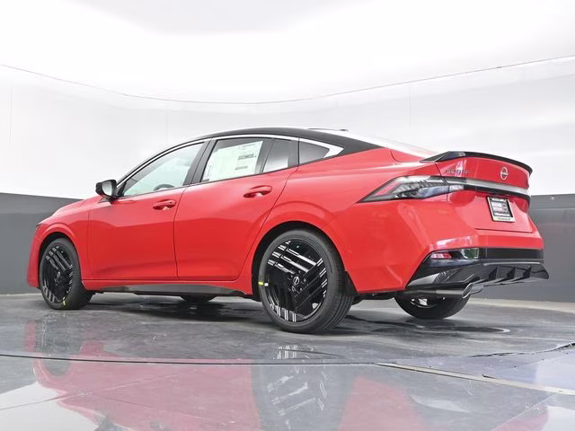 2026 Energetic Ember/Super Blk Nissan Sentra SR FWD Sedan