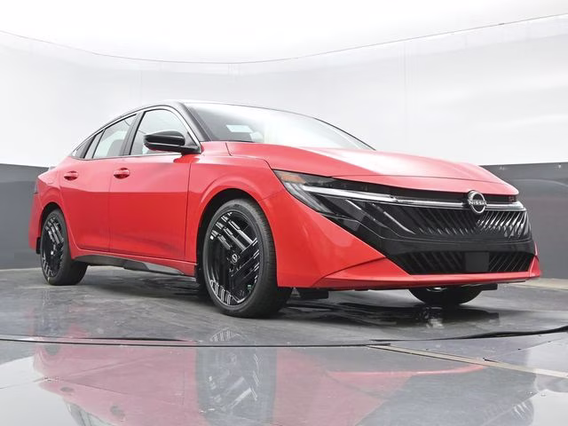 2026 Energetic Ember/Super Blk Nissan Sentra SR FWD Sedan