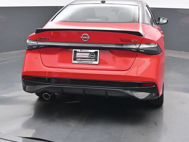 2026 Energetic Ember/Super Blk Nissan Sentra SR FWD Sedan