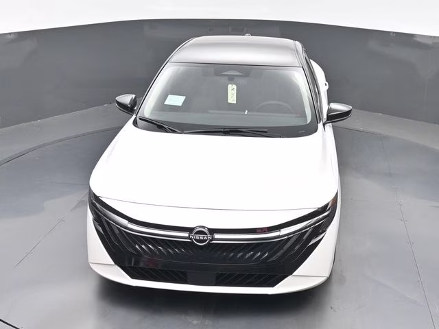 2026 Aspen White/Super Black Nissan Sentra SR FWD Sedan