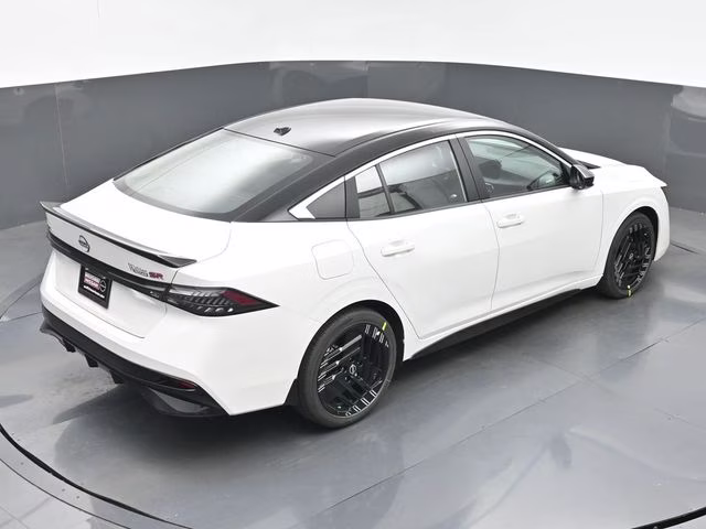 2026 Aspen White/Super Black Nissan Sentra SR FWD Sedan