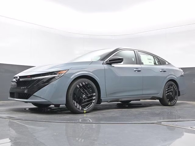 2026 Atlantic Gray/Super Black Nissan Sentra SR FWD Sedan