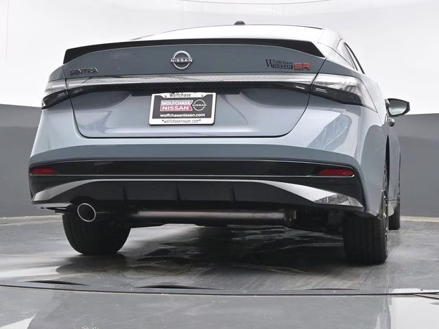 2026 Atlantic Gray/Super Black Nissan Sentra SR FWD Sedan