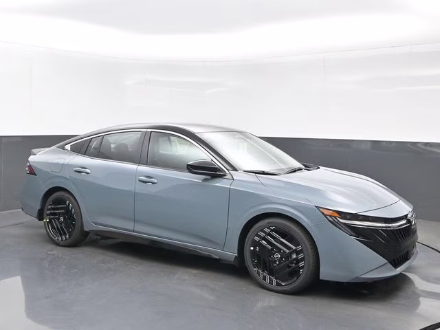 2026 Atlantic Gray/Super Black Nissan Sentra SR FWD Sedan