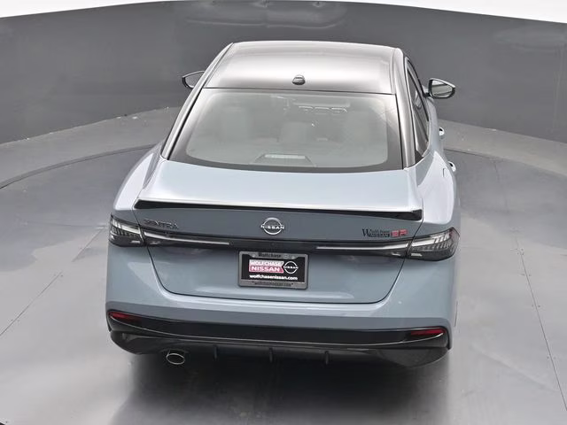 2026 Atlantic Gray/Super Black Nissan Sentra SR FWD Sedan