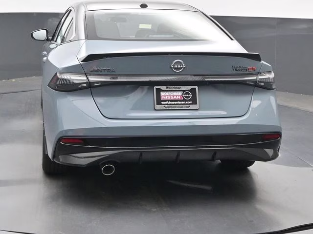 2026 Atlantic Gray/Super Black Nissan Sentra SR FWD Sedan