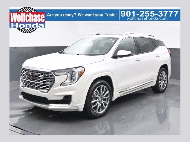 2022 White Frost Tricoat GMC Terrain Denali AWD SUV
