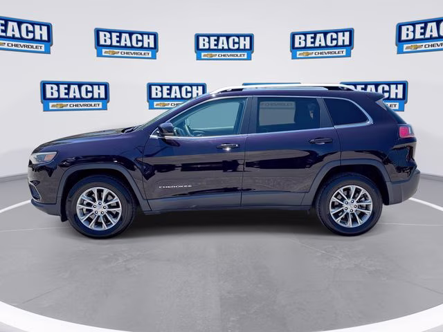 2021 Sangria Metallic Clearcoat Jeep Cherokee Latitude Lux 4X4 SUV