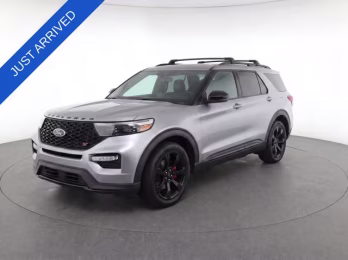 2023 Silver Metallic Ford Explorer ST 4X4 SUV