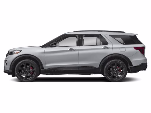 2023 Silver Metallic Ford Explorer ST 4X4 SUV
