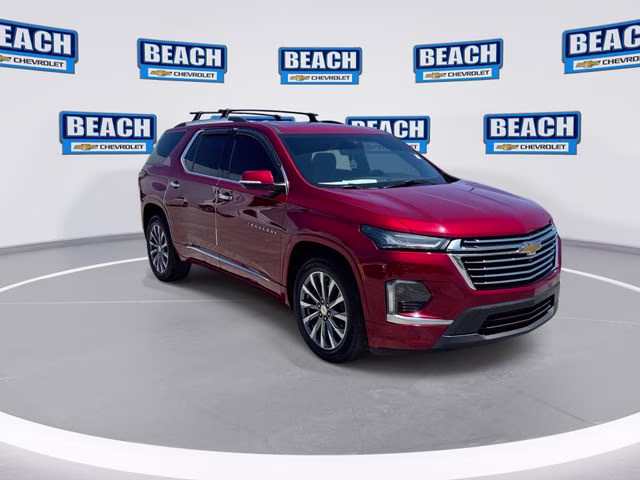 2023 Radiant Red Chevrolet Traverse Premier FWD SUV