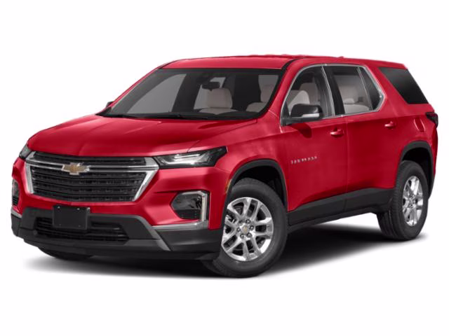 2023 Radiant Red Chevrolet Traverse Premier FWD SUV