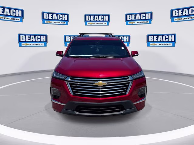 2023 Radiant Red Chevrolet Traverse Premier FWD SUV