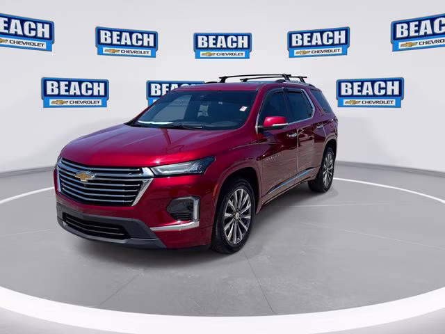 2023 Radiant Red Chevrolet Traverse Premier FWD SUV