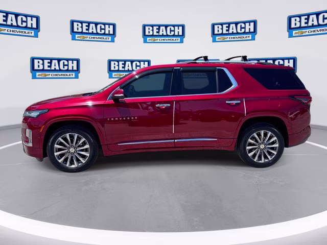 2023 Radiant Red Chevrolet Traverse Premier FWD SUV