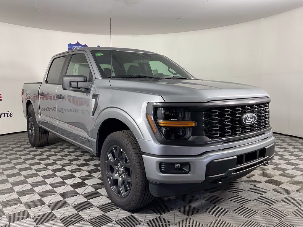 2026 Silver Metallic Ford F-150 STX 4X4 Truck