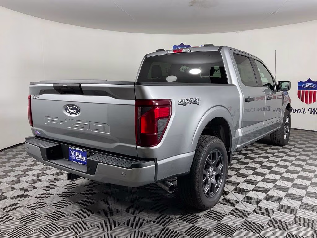 2026 Silver Metallic Ford F-150 STX 4X4 Truck