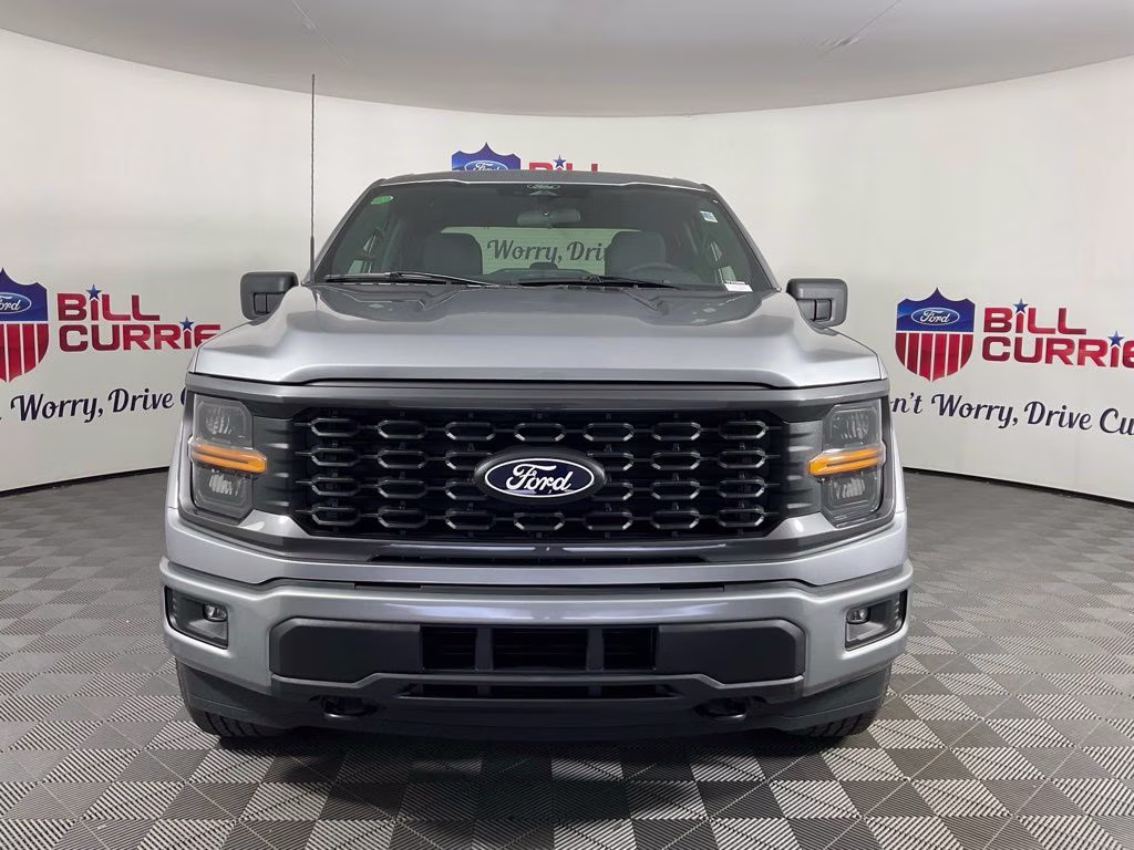 2026 Silver Metallic Ford F-150 STX 4X4 Truck
