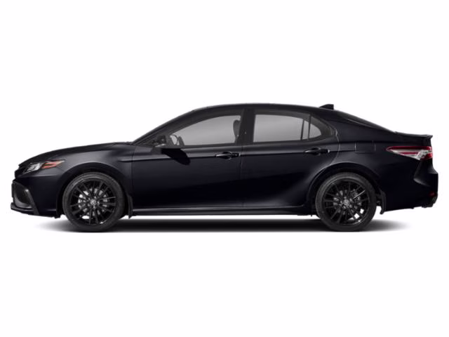 2022 Midnight Black Metallic Toyota Camry XSE FWD Sedan