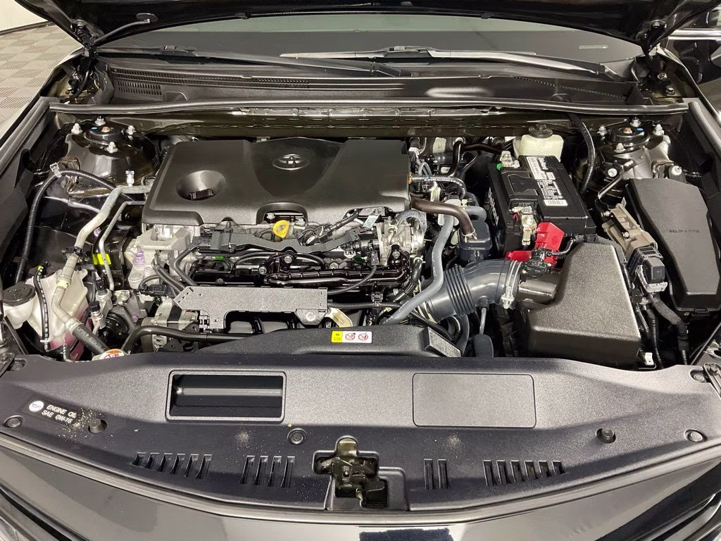 2022 Midnight Black Metallic Toyota Camry XSE FWD Sedan