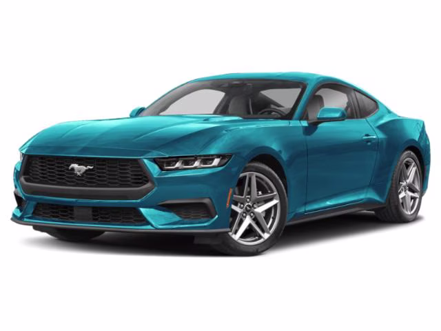 2026 Adriatic Blue Metallic Ford Mustang EcoBoost Premium RWD Coupe