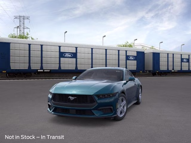 2026 Adriatic Blue Metallic Ford Mustang EcoBoost Premium RWD Coupe