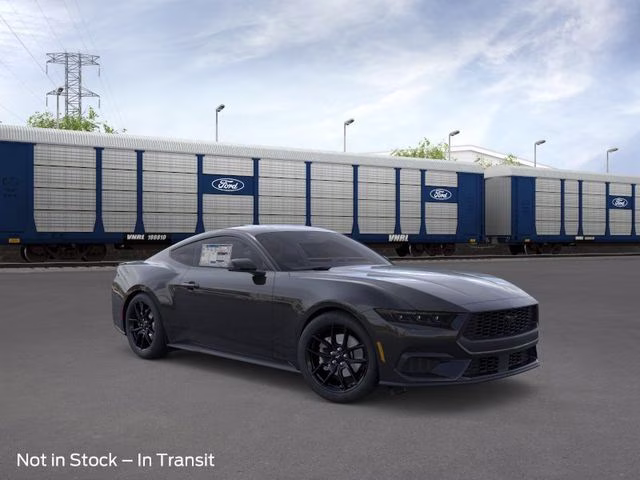2026 Shadow Black Ford Mustang EcoBoost RWD Coupe