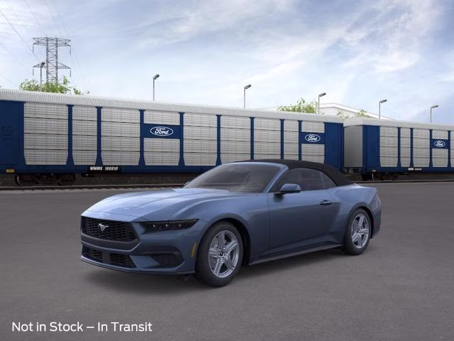2026 Vapor Blue Metallic Ford Mustang EcoBoost Premium RWD Convertible