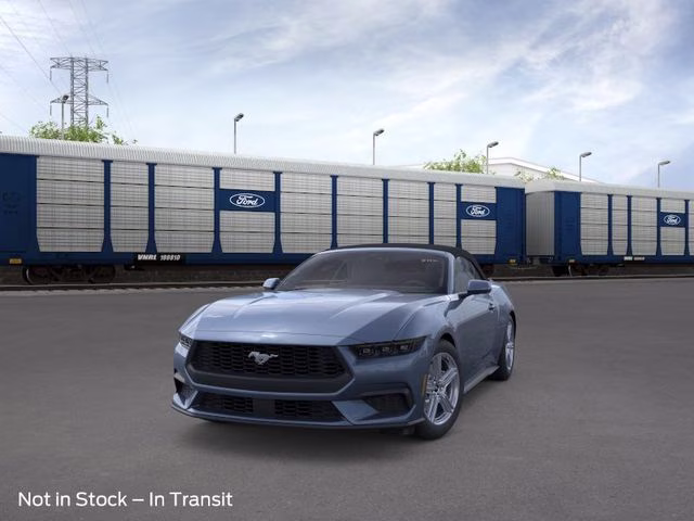 2026 Vapor Blue Metallic Ford Mustang EcoBoost Premium RWD Convertible