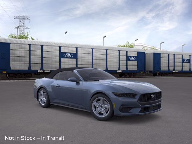 2026 Vapor Blue Metallic Ford Mustang EcoBoost Premium RWD Convertible