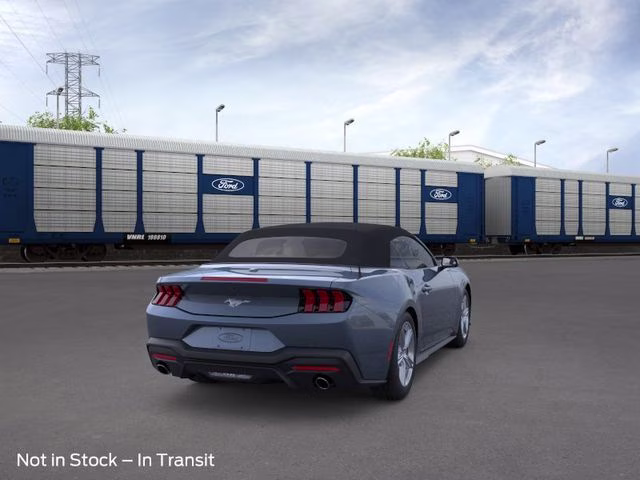 2026 Vapor Blue Metallic Ford Mustang EcoBoost Premium RWD Convertible