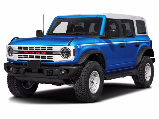 2026 Velocity Blue Metallic Ford Bronco Heritage Edition 4X4 SUV