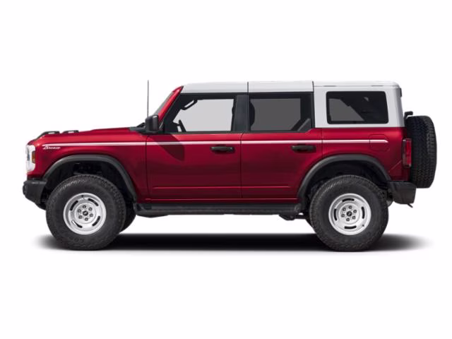 2026 Ruby Red Metallic Tinted Clearcoat Ford Bronco Heritage Edition 4X4 SUV
