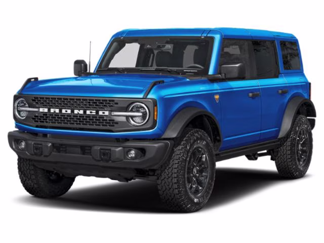 2026 Velocity Blue Metallic Ford Bronco Badlands 4X4 SUV
