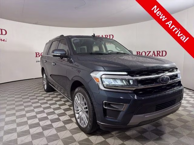 2024 Blue Metallic Ford Expedition Limited RWD SUV