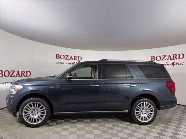 2024 Blue Metallic Ford Expedition Limited RWD SUV