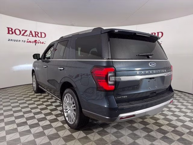2024 Blue Metallic Ford Expedition Limited RWD SUV