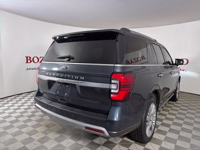2024 Blue Metallic Ford Expedition Limited RWD SUV