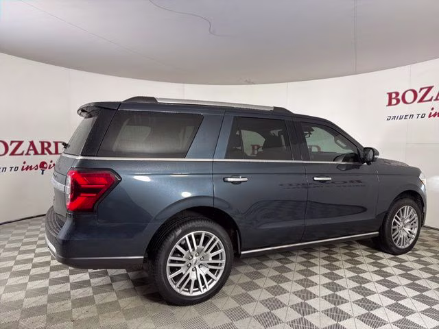 2024 Blue Metallic Ford Expedition Limited RWD SUV