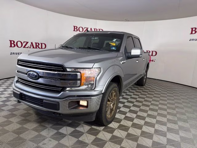 2020 Silver Metallic Ford F-150 Lariat 4X4 Truck