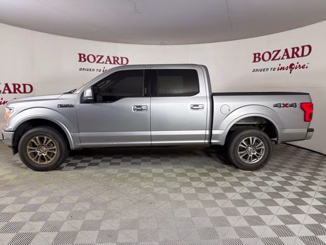 2020 Silver Metallic Ford F-150 Lariat 4X4 Truck