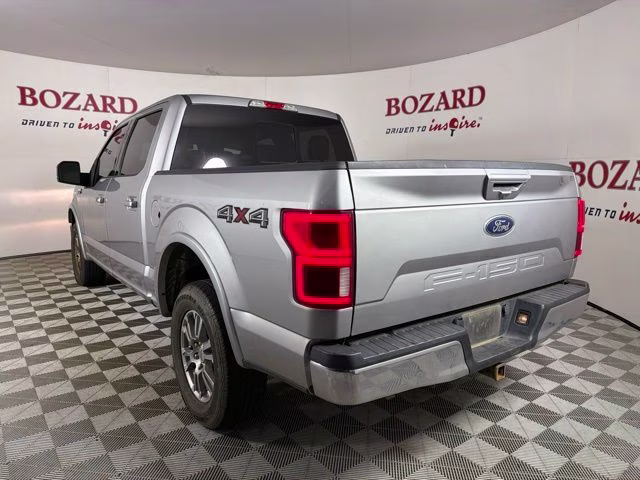2020 Silver Metallic Ford F-150 Lariat 4X4 Truck