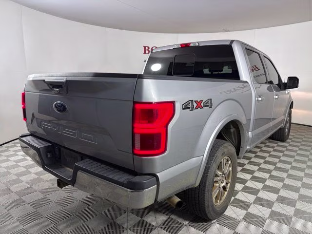 2020 Silver Metallic Ford F-150 Lariat 4X4 Truck