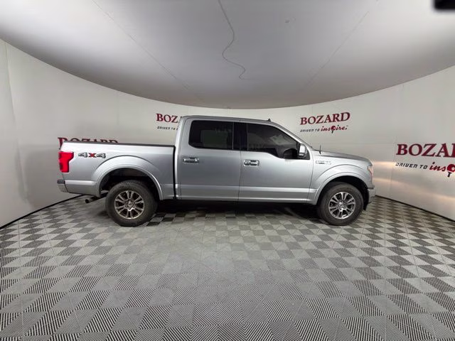 2020 Silver Metallic Ford F-150 Lariat 4X4 Truck