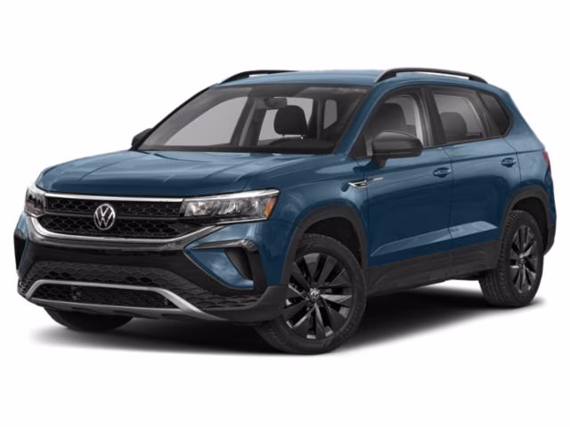 2022 Blue Volkswagen Taos 1.5T S FWD SUV