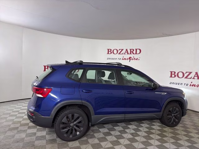 2022 Blue Volkswagen Taos 1.5T S FWD SUV