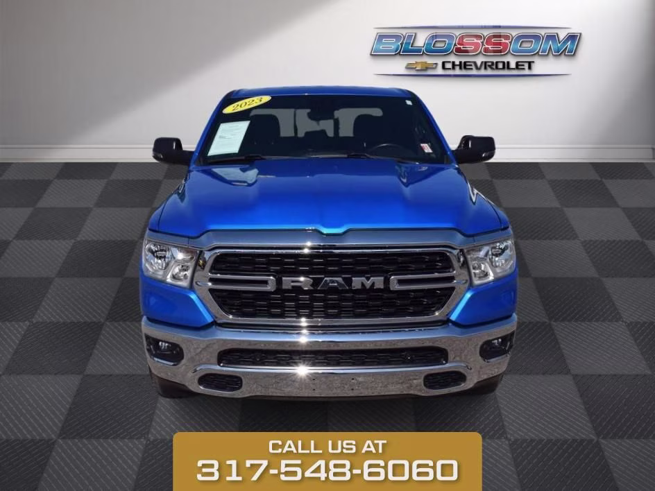 2023 Blue Pearl Ram 1500 Big Horn/Lone Star 4X4 Truck