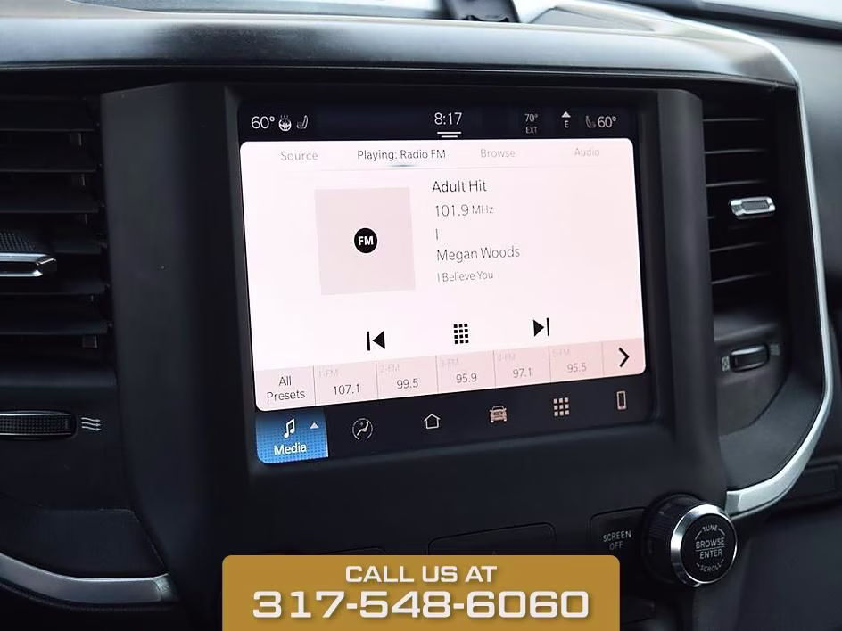 2023 Blue Pearl Ram 1500 Big Horn/Lone Star 4X4 Truck