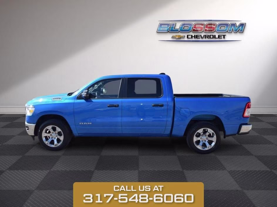 2023 Blue Pearl Ram 1500 Big Horn/Lone Star 4X4 Truck