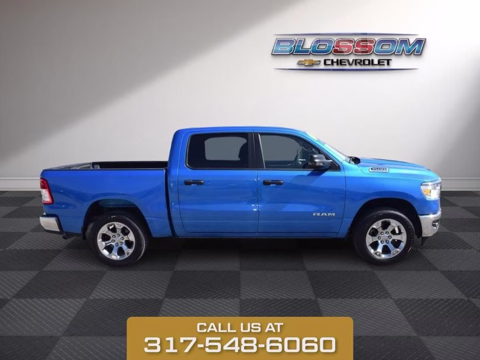 2023 Blue Pearl Ram 1500 Big Horn/Lone Star 4X4 Truck